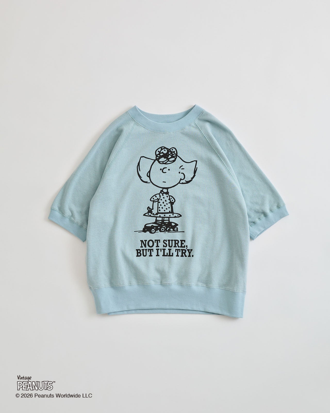 6月下旬お届け】PEANUTS HALF SLEEVE SWEATSHIRT – Shinzone