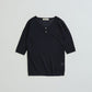 【4月中旬お届け】HENRY V-NECK SHEER KNIT