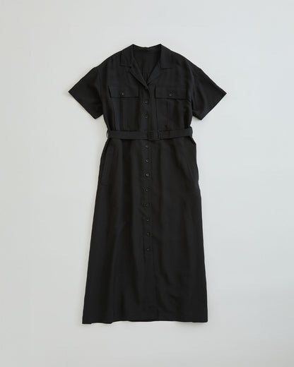 【5月上旬入荷予定】OPEN COLLAR SHIRT DRESS