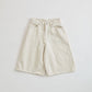 COTTON LINEN BERMUDA PANTS