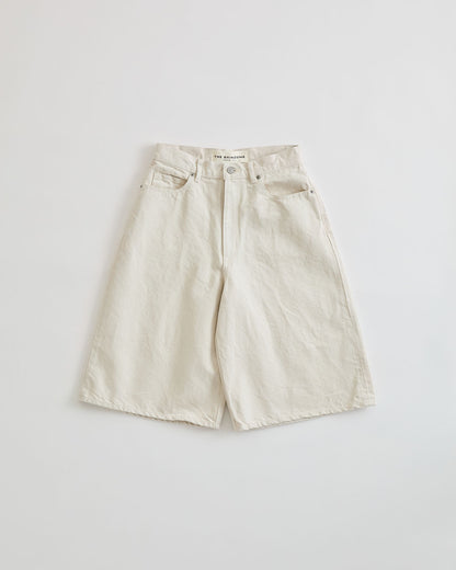 【6月下旬お届け】COTTON LINEN BERMUDA PANTS
