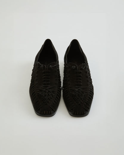 【4月上旬お届け】SUEDE MESH SHOES