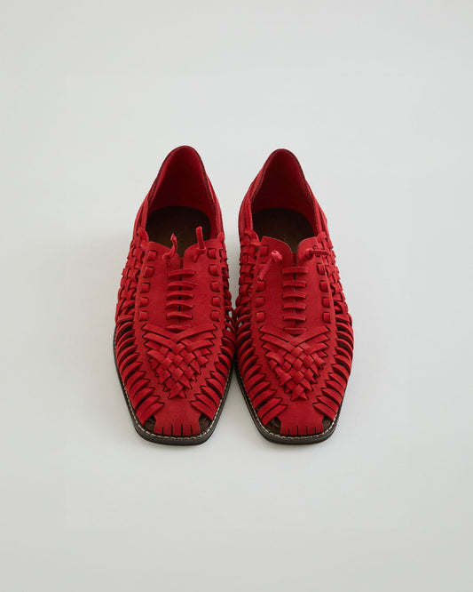 【4月上旬お届け】SUEDE MESH SHOES