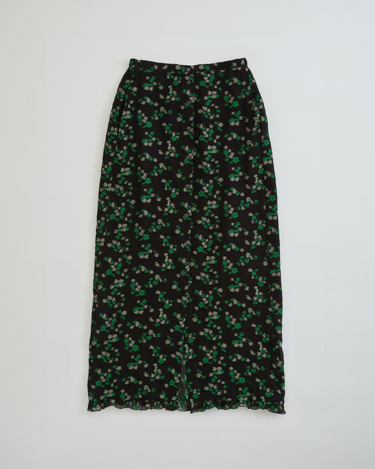 FLORAL JACQUARD SKIRT – Shinzone