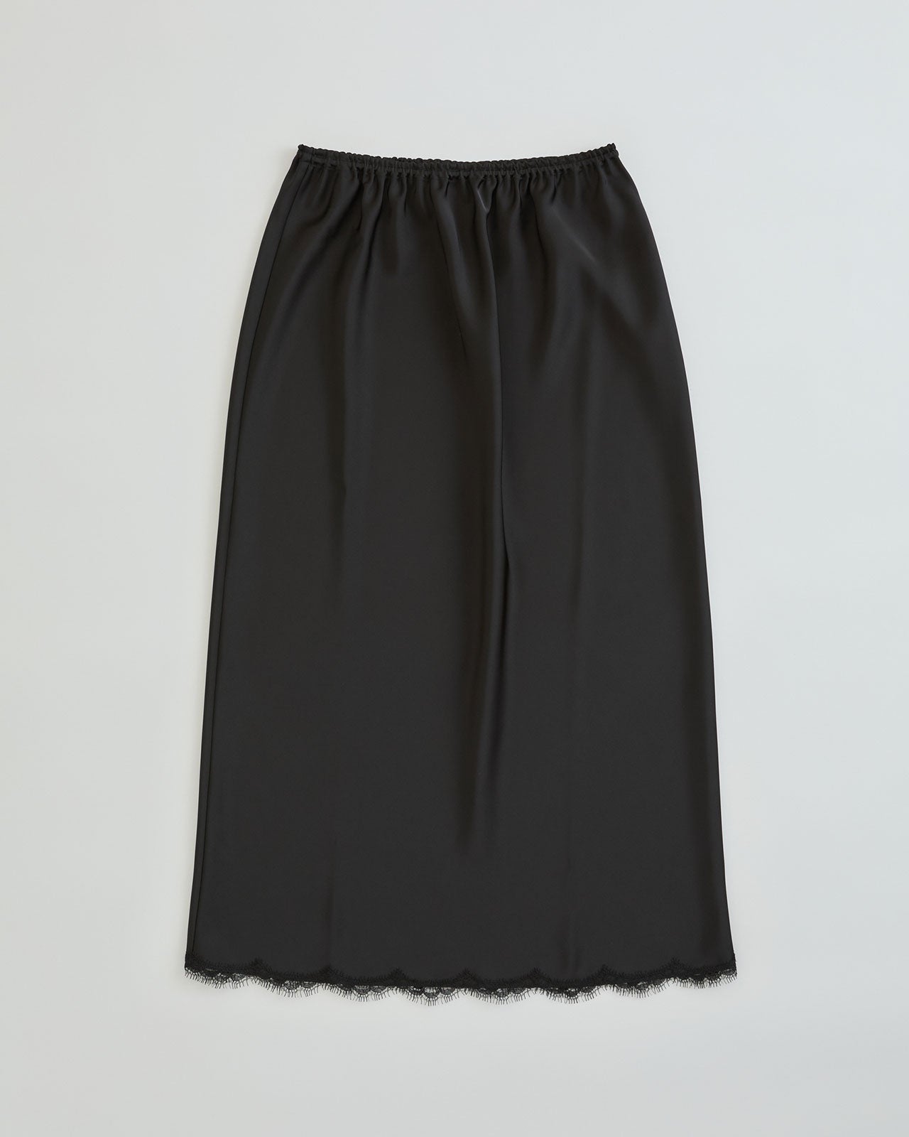 【5月上旬入荷予定】SATIN LEAVERS LACE SKIRT