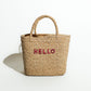 AMPIANA basket bag -HELLO-