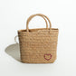 AMPIANA basket bag -HEART-
