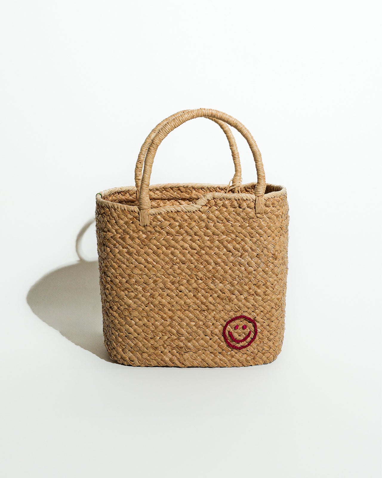 AMPIANA basket bag -SMILE-