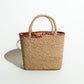 AMPIANA basket bag -zigzag-