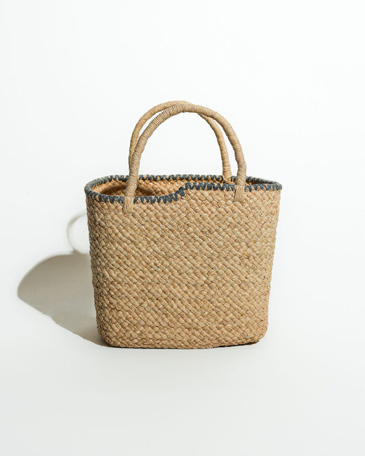 AMPIANA basket bag -zigzag-