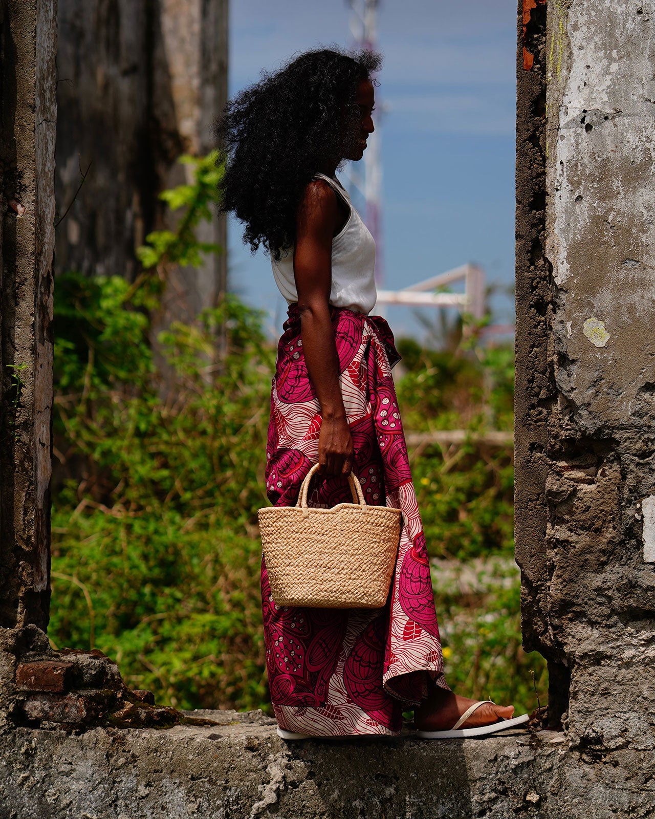 AMPIANA Marché bag（Ssize）