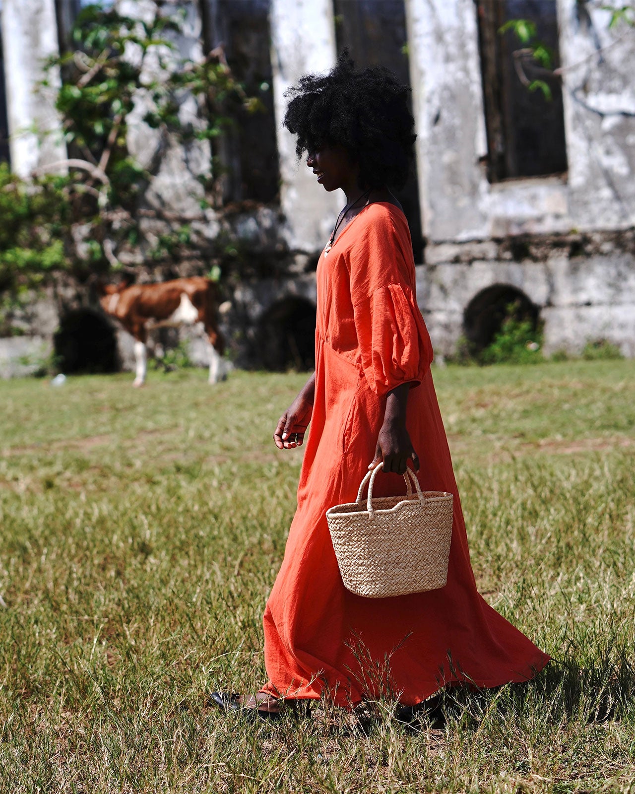 AMPIANA Marché bag（Ssize）