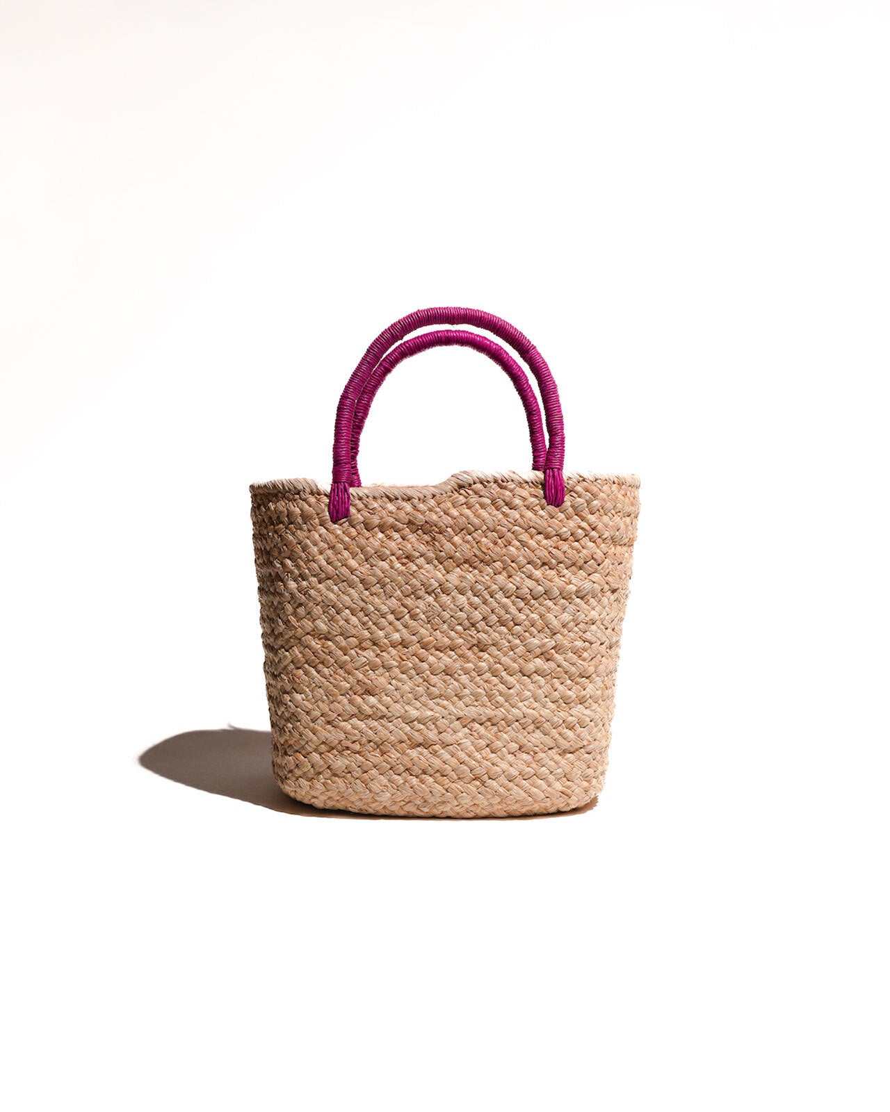 AMPIANA Handle color Marché bag(Ssize)