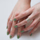 ＜ERICKA NICOLAS BEGAY＞3 LINE RING