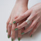 ＜ERICKA NICOLAS BEGAY＞STAMP RING