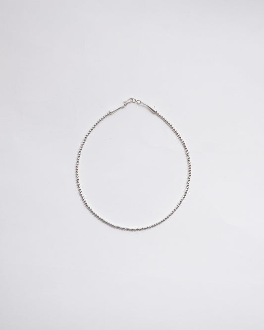 ＜ERICKA NICOLAS BEGAY＞Plain Desingn Necklace(3mm/40cm)