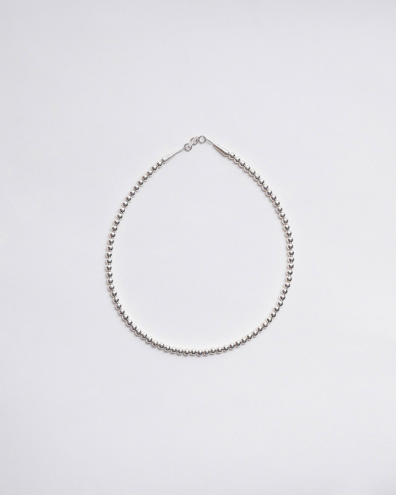 ＜ERICKA NICOLAS BEGAY＞Plain Design Necklace(5mm/45cm)