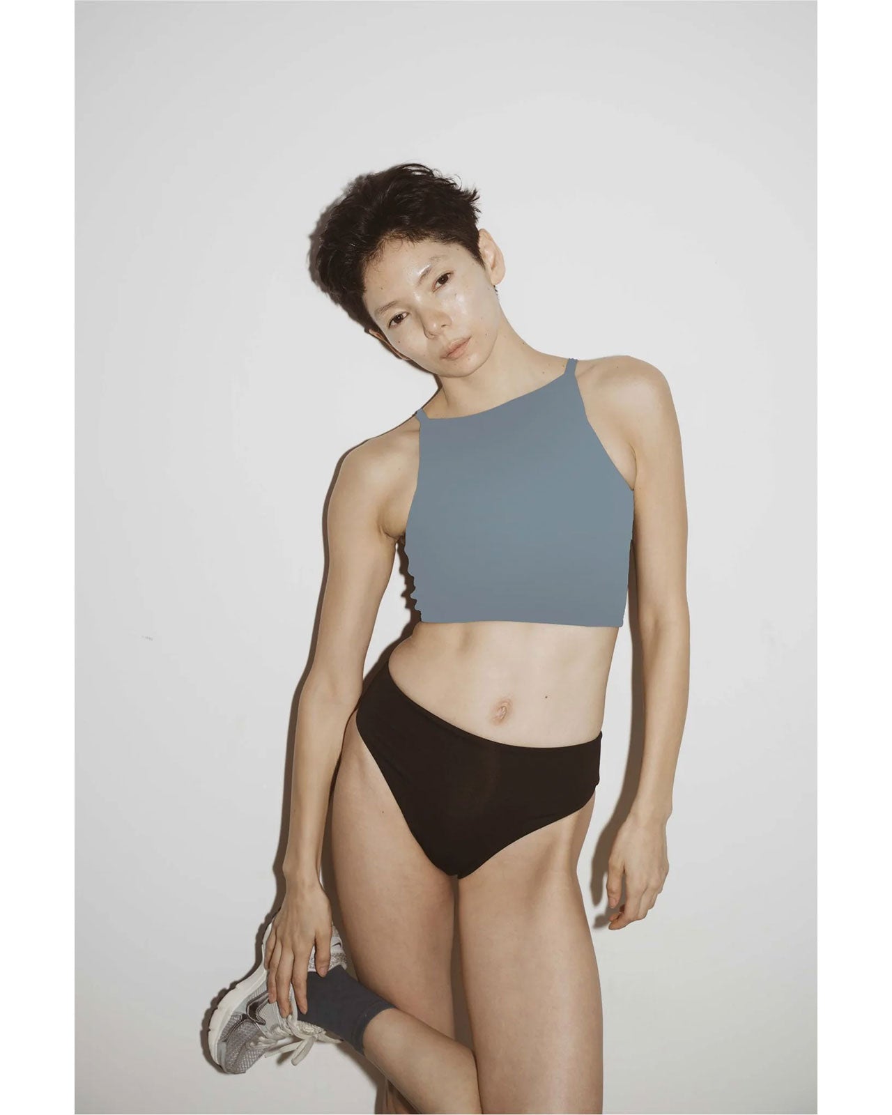 eit swim High Neck Short Swim Tank