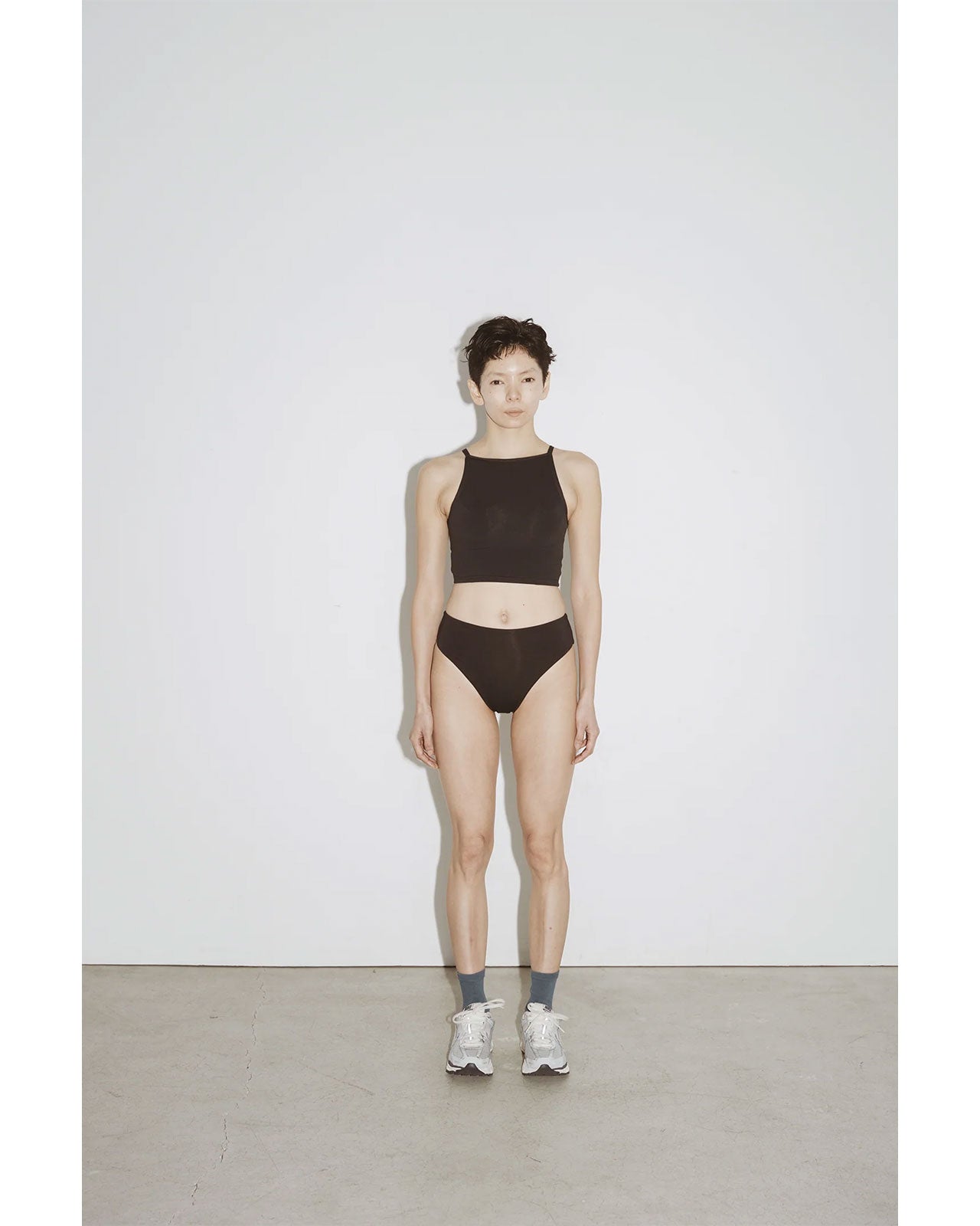 eit swim High Neck Short Swim Tank