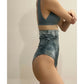 eit swim Mini Wrap Top