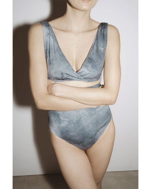 eit swim Mini Wrap Top(草木柄)