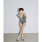 eit swim Mini Wrap Top(草木柄)
