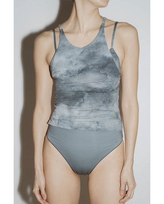 eit swim Overlay Swim Cami (草木柄)