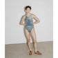 eit swim Overlay Swim Cami (草木柄)