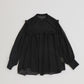 【1月下旬お届け】GEORGETTE RUFFLED BLOUSE