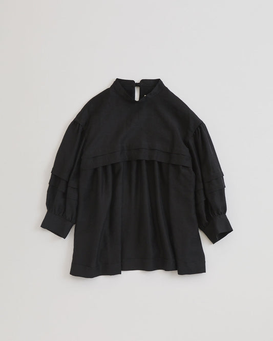 【2月中旬入荷予定】SHEER TUCK BLOUSE