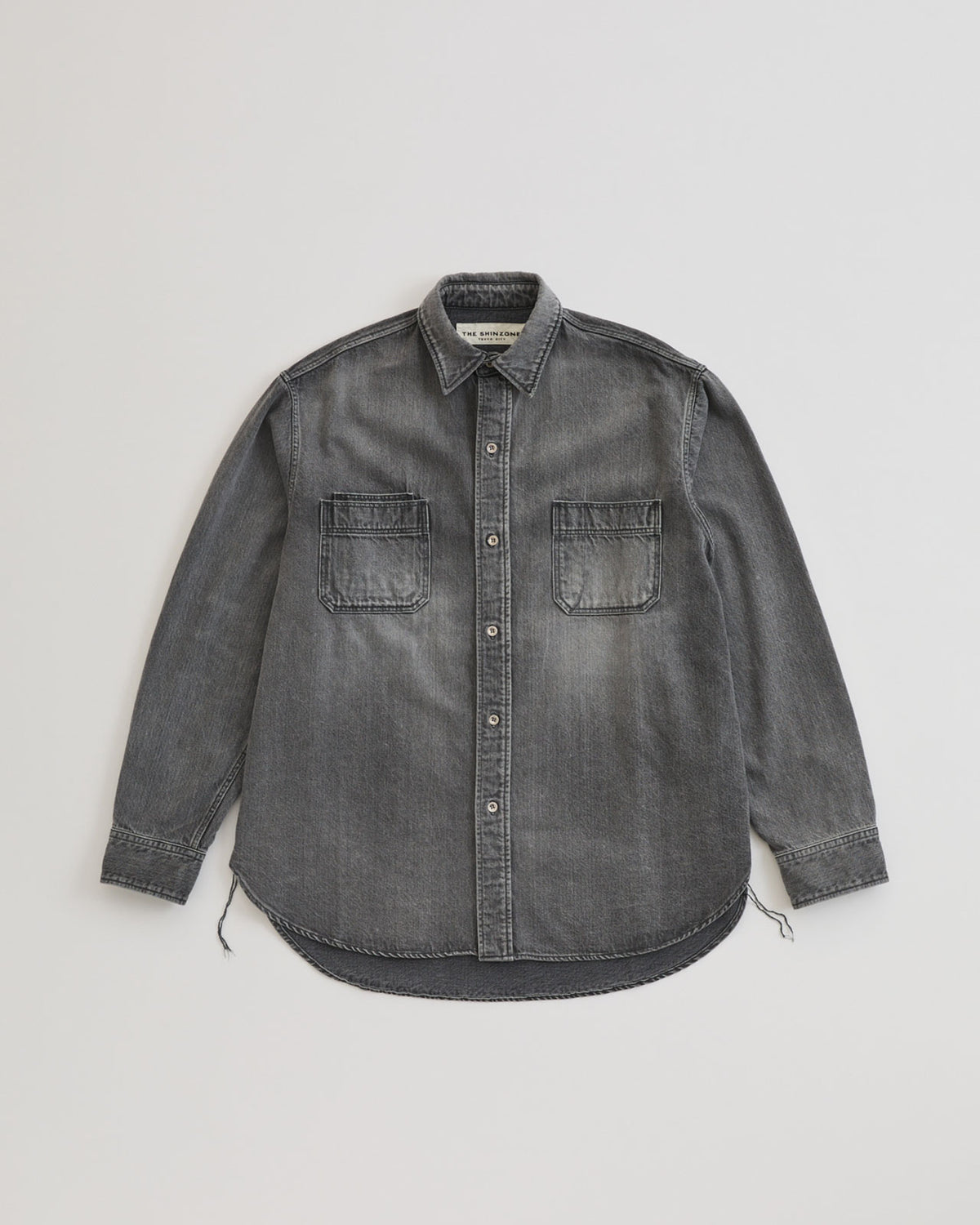 VINTAGE FADED DENIM SHIRT – Shinzone