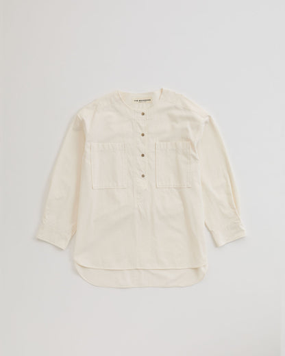 【2月下旬入荷予定】COLLARLESS WORK SHIRT