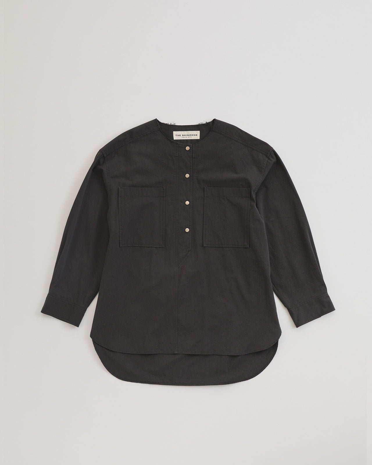 【2月下旬入荷予定】COLLARLESS WORK SHIRT