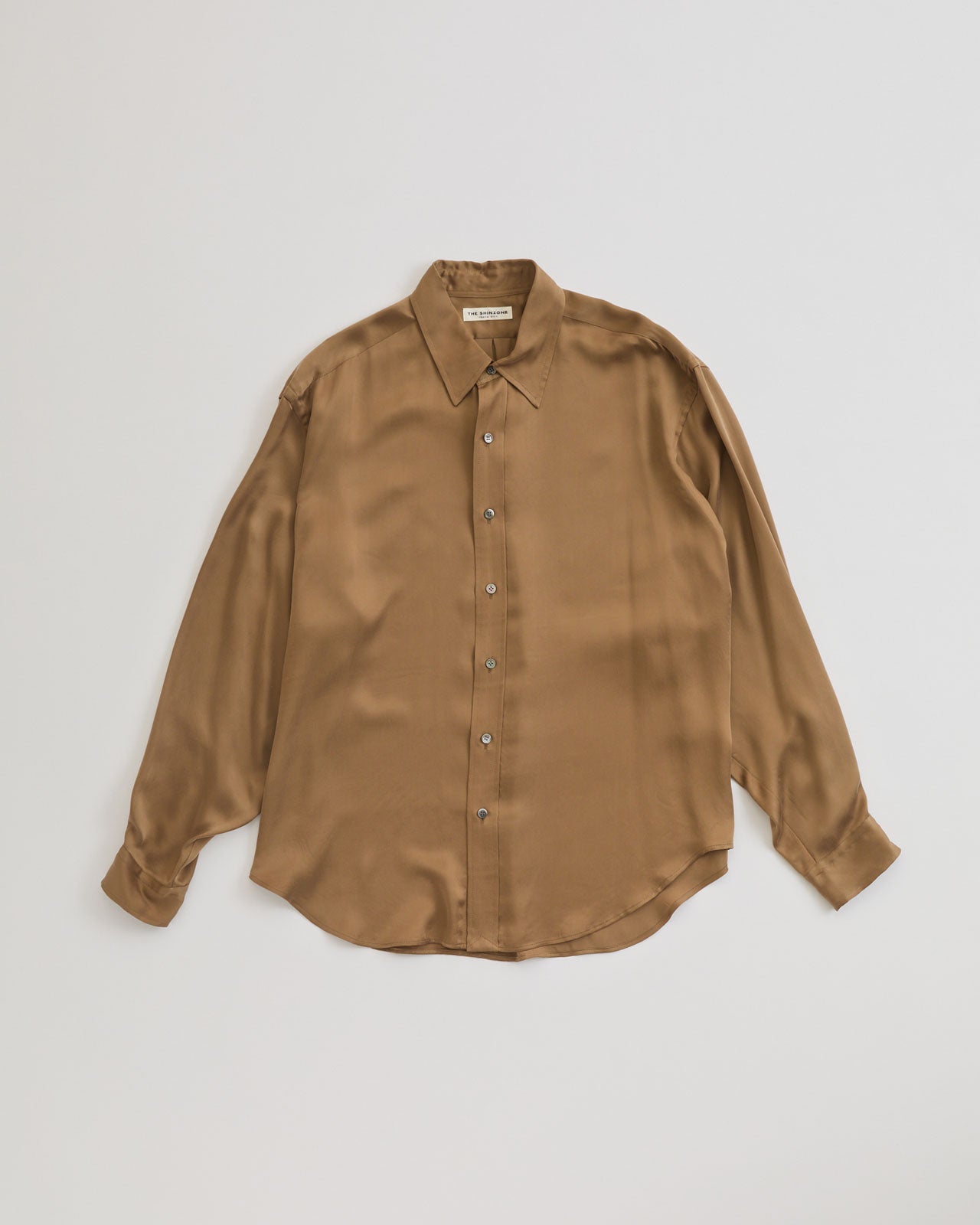 1月中旬お届け】SILKY CUPRA SHIRT – Shinzone