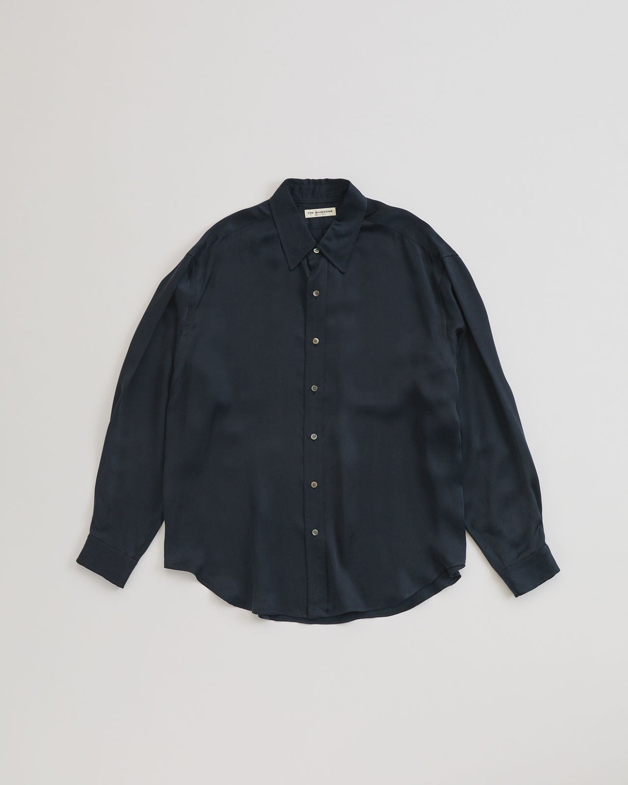 【1月中旬お届け】SILKY CUPRA SHIRT