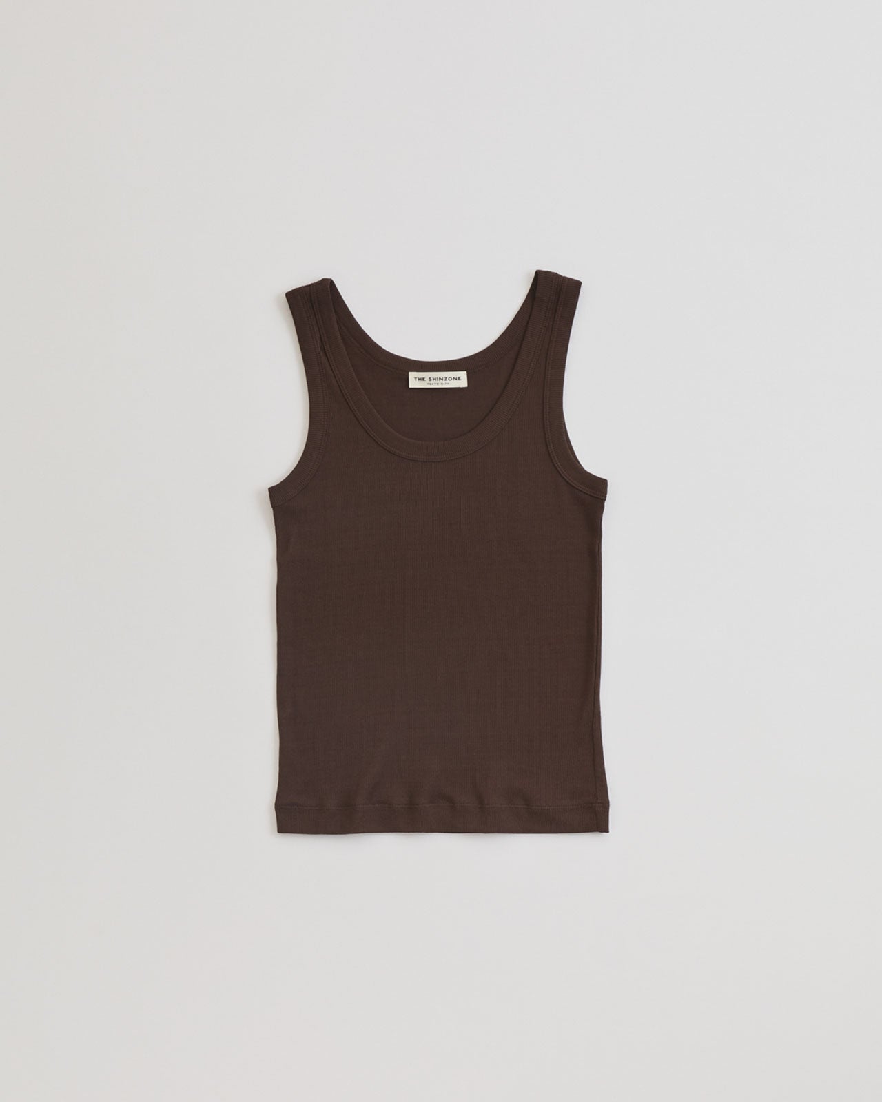 【2月下旬入荷予定】SHEER RIB TANK TOP