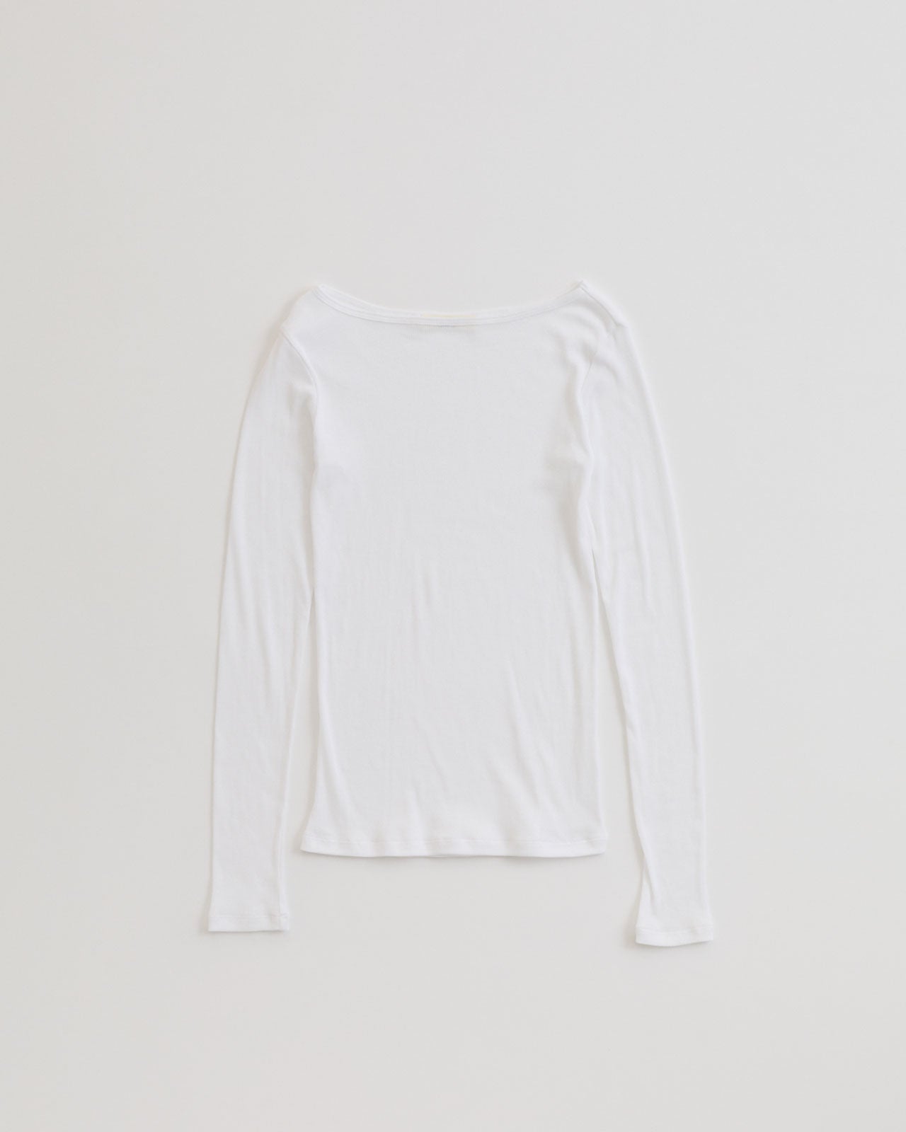 【2月下旬入荷予定】SHEER RIB LONG SLEEVE TEE