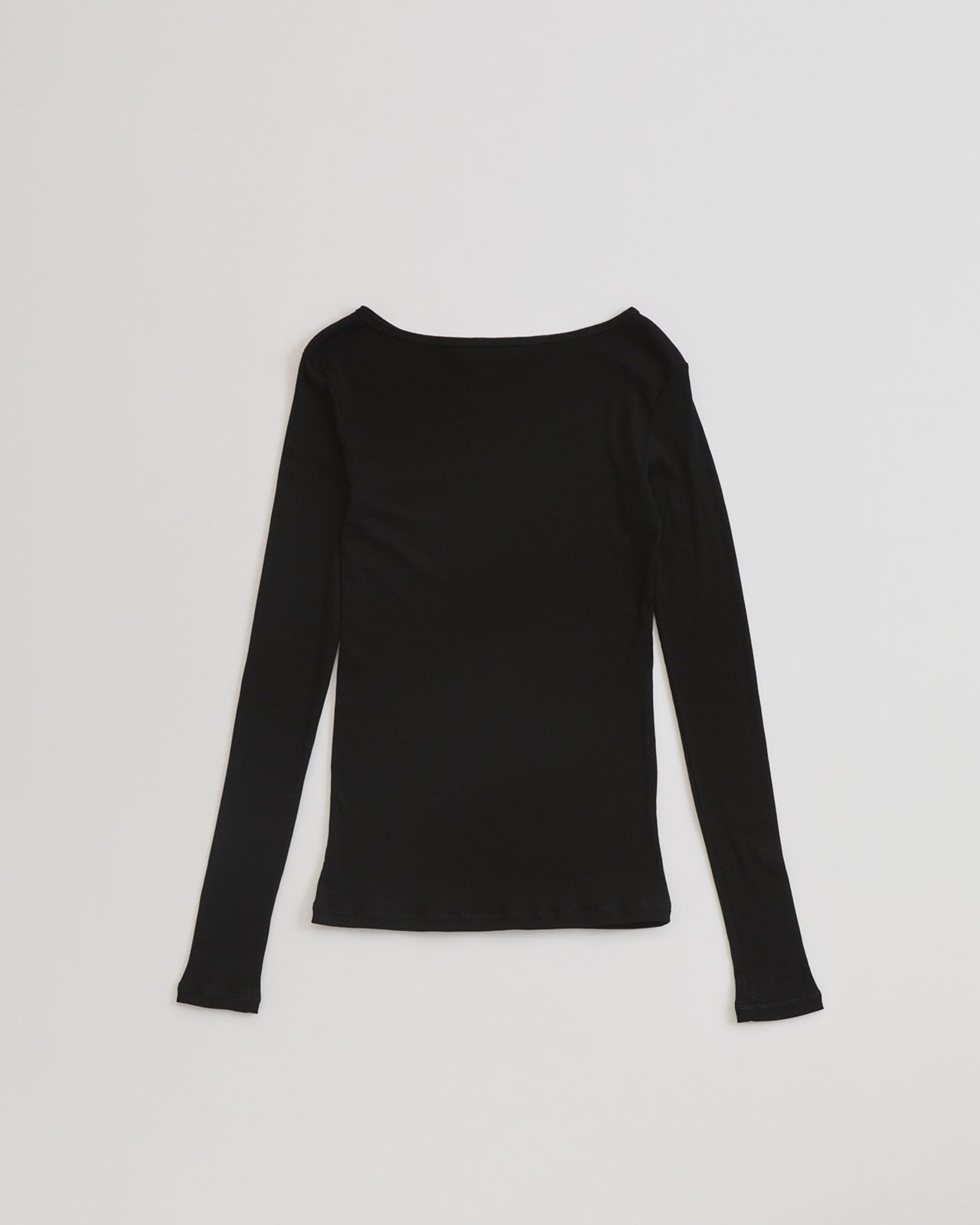 【2月下旬入荷予定】SHEER RIB LONG SLEEVE TEE