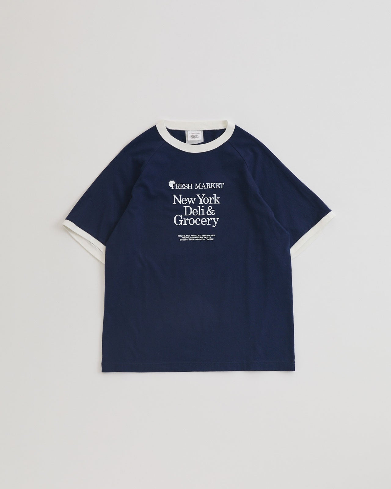 【3月中旬入荷予定】FRESH MARKET RINGER TEE