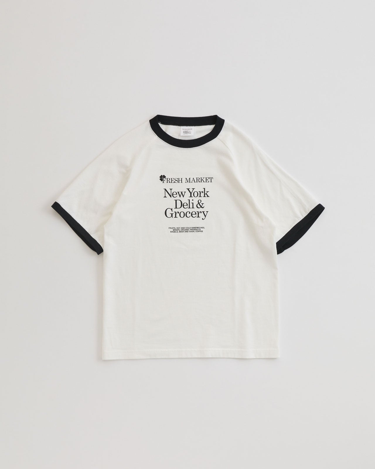 【3月中旬入荷予定】FRESH MARKET RINGER TEE