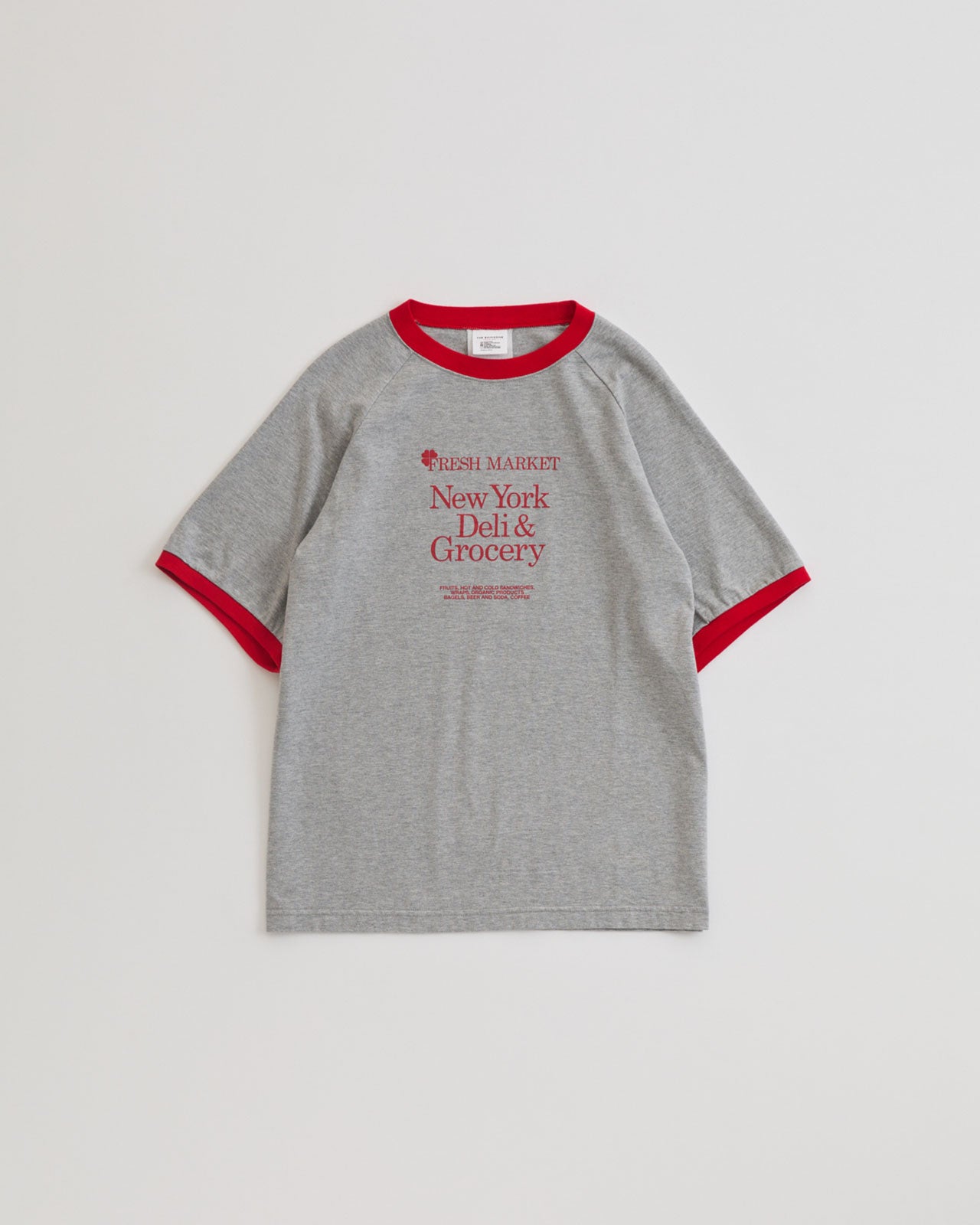 【3月中旬入荷予定】FRESH MARKET RINGER TEE