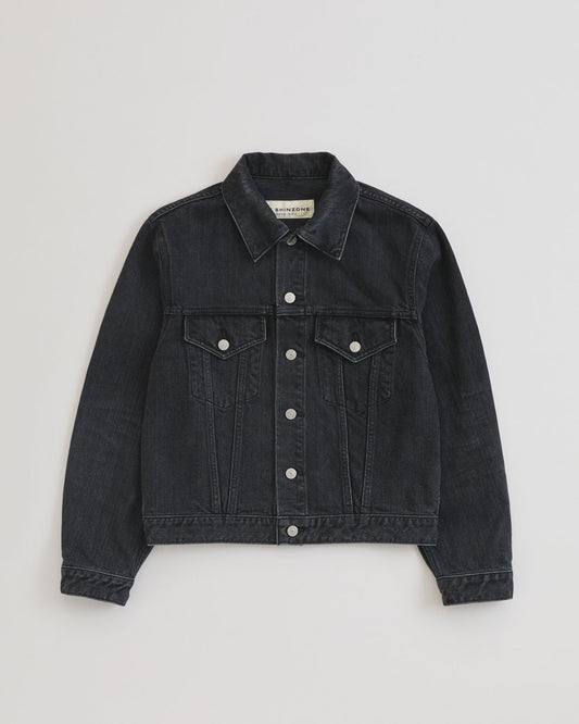 【2月上旬入荷予定】DENIM JACKET（BLACK）