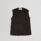 【1月中旬お届け】TWEED GILET