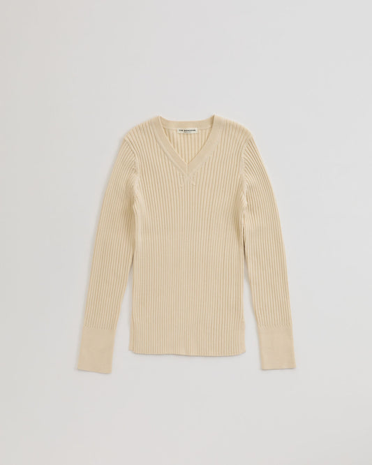 【2月上旬入荷予定】MILITARY RIB KNIT PULLOVER