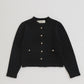 【1月中旬お届け】CROCHET KNIT JACKET