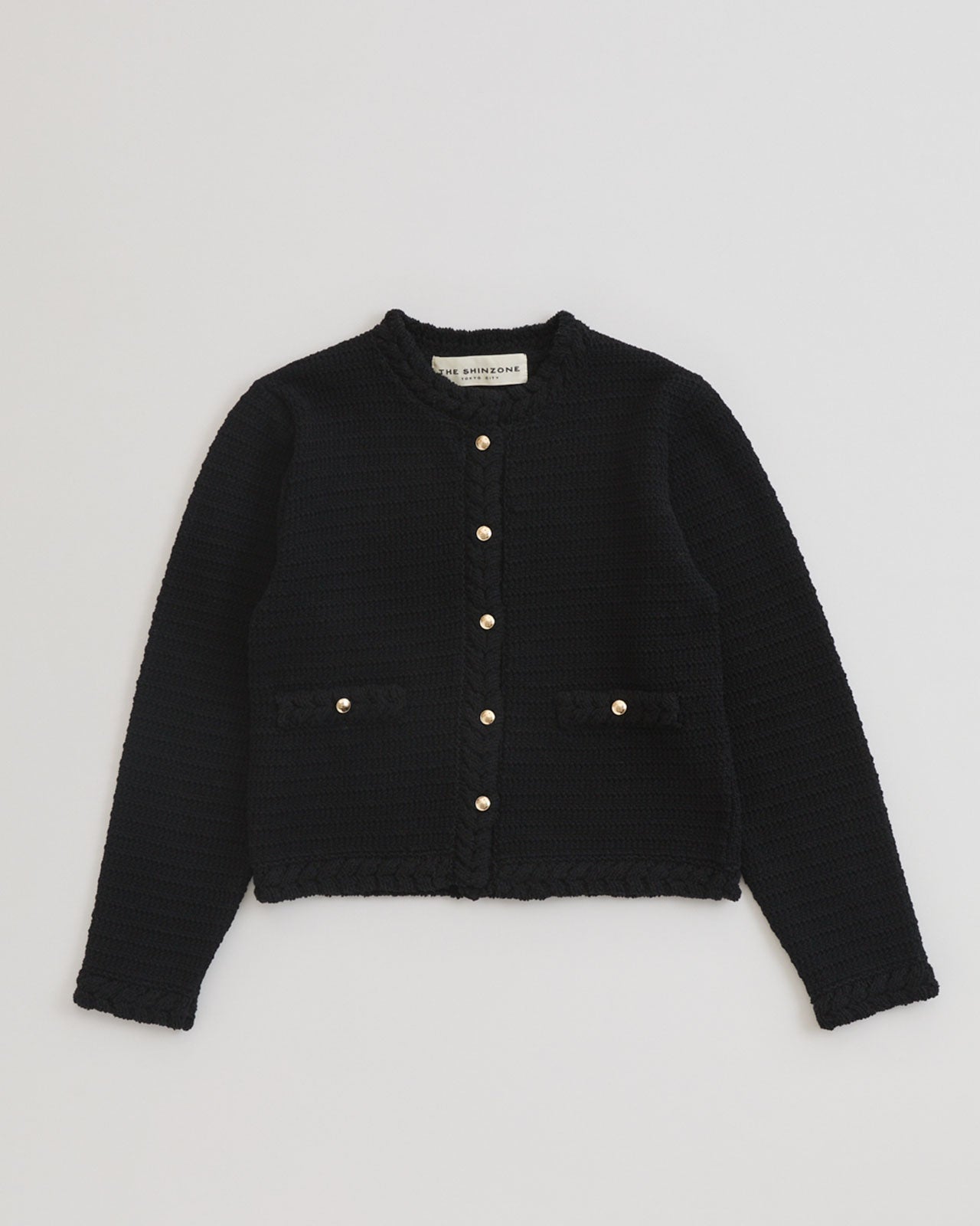 【1月中旬お届け】CROCHET KNIT JACKET