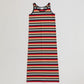 【2月上旬入荷予定】MULTI STRIPED JERSEY DRESS