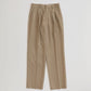 【1月中旬お届け】TWO TUCK TROUSERS
