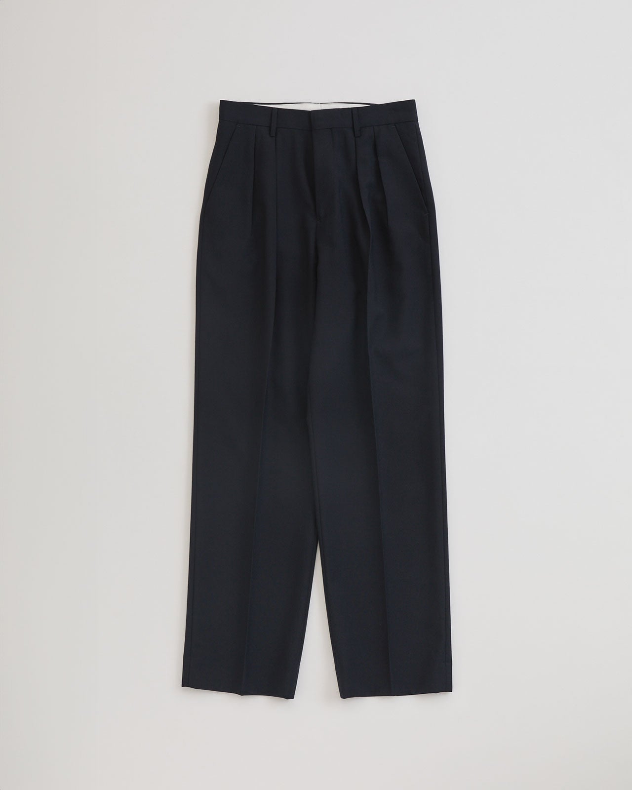 【1月中旬お届け】TWO TUCK TROUSERS