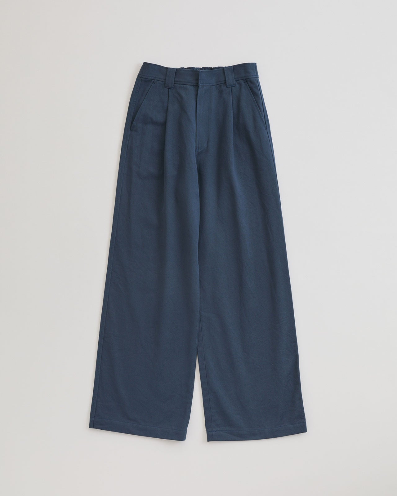 【2月上旬入荷予定】COTTON TWILL WIDE PANTS